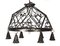 Large Art Deco Chandelier, 1920s, Image 1