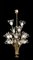 Lámpara de araña Pyra grande de latón de Emil Stejnar para Rupert Nikoll, años 50, Imagen 4