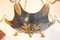 Antiker Empire Kronleuchter aus vergoldeter Bronze mit Schwanenhals 8