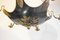 Antique Empire Style Gilt Bronze Swan Neck Chandelier, Image 6