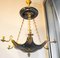 Antique Empire Style Gilt Bronze Swan Neck Chandelier, Image 1