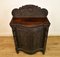 Antique Burmese Serpentine Carved Side Cabinet, Image 3