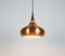 Major Orient Copper Pendant Lamp by Johannes Hammerborg for Fog & Mørup, 1960s 4