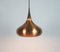 Major Orient Copper Pendant Lamp by Johannes Hammerborg for Fog & Mørup, 1960s 5
