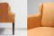 Scandinavian Modern Leather Bergere Chairs, 1960s, Set of 2 12
