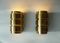 Vintage V-155 Brass Wall Lamps by Hans-Agne Jakobsson, 1960s, Set of 2, Image 4