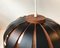 Danish Modern Copper & Teak Pendant Light by Svend Aage Holm Sørensen, 1960s 10