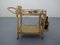 Italian Bamboo & Rattan Serving Bar Cart, 1950s, Image 23