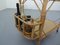 Italian Bamboo & Rattan Serving Bar Cart, 1950s, Image 30