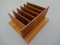 Danish Teak Magazine or Vinyl Rack, 1960s 7