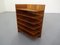 Danish Teak Magazine or Vinyl Rack, 1960s 22