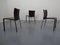 Leather Dining Chairs by Gino Carollo for DRAENERT, 2007, Set of 3, Image 16