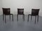 Esszimmerstühle mit Lederbezug von Gino Carollo für DRAENERT, 2007, 3er Set 15