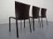 Leather Dining Chairs by Gino Carollo for DRAENERT, 2007, Set of 3, Image 5
