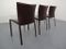 Leather Dining Chairs by Gino Carollo for DRAENERT, 2007, Set of 3 21