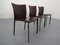 Leather Dining Chairs by Gino Carollo for DRAENERT, 2007, Set of 3 3