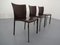 Leather Dining Chairs by Gino Carollo for DRAENERT, 2007, Set of 3, Image 3