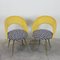 Vintage French Side Chairs, 1950s, Set of 2 6