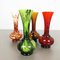 Vintage Pop Art Italian Vases from Opaline Florence, 1970s, Set of 4, Image 6