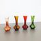 Vases Pop Art Vintage de Opaline Florence, Italie, 1970s, Set de 4 13