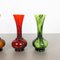 Vintage Pop Art Italian Vases from Opaline Florence, 1970s, Set of 4, Image 10