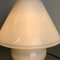 Glass Mushroom Table Lamp from Limburg, 1970s 4