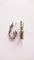 Boucles d'Oreilles Suspendues avec Poignées en Argent par Maria Juchnowska 1