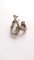 Handle Hanging Silver Earrings by Maria Juchnowska 2