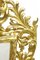 Espejo italiano de madera dorada tallada del siglo XVIII, Imagen 3