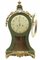 Antique Swedish Gilt & Painted Mantle Clock, Image 6