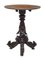19th-Century Anglo Indian Padouk Carved Tilt Top Table, Image 1