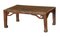 19th Century Chinese Carved Elm Low Table, Image 3