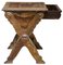 19th Century Carved Italian Walnut & Pine Occasional Table 3