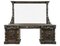 Antique Carved Oak Mirrored Sideboard 4