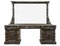 Antique Carved Oak Mirrored Sideboard, Image 4