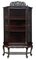 Antique Chinese Carved Hardwood Display Cabinet, Image 5