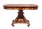 Antique Danish Flame Mahogany Center Table, Image 3