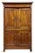 19th Century French Empire Fruitwood Cupboard 1