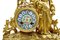 19th-Century French Gilt Mantle Clock with Sevres Plaques, Image 8