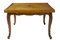 Mesa de comedor extensible francesa antigua con incrustaciones de madera, Imagen 5