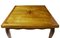 Mesa de comedor extensible francesa antigua con incrustaciones de madera, Imagen 1