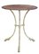 Antique Iron Tripod Occasional Table, Image 1