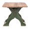 Antique Swedish Painted Pine Trestle Table, Image 1