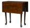 Small Antique Mahogany Drop-Leaf Side Table 2