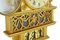 Antique Swedish Gilt & Eglomise Ornate Wall Clock 8