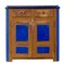 Antique Rustic Painted Cupboard, Image 4