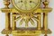 Swedish Gilt Carved Wood Wall Clock, 1940s, Image 3