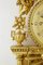 Orologio da parete Mid-Century dorato di Westerstrand Urfabrik AB, Immagine 6