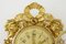 Reloj de pared Mid-Century dorado de Westerstrand Urfabrik AB, Imagen 4