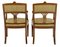 Antique Mahogany Sofa and Armchairs, Set of 3 5